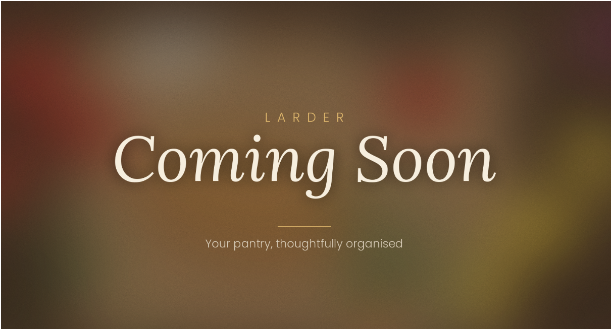 Larder home cook